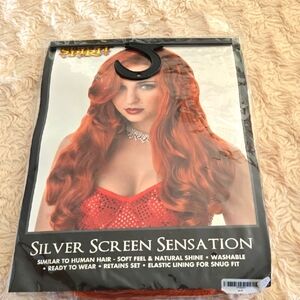 Spirit Silver Screen Sensation Red Wig